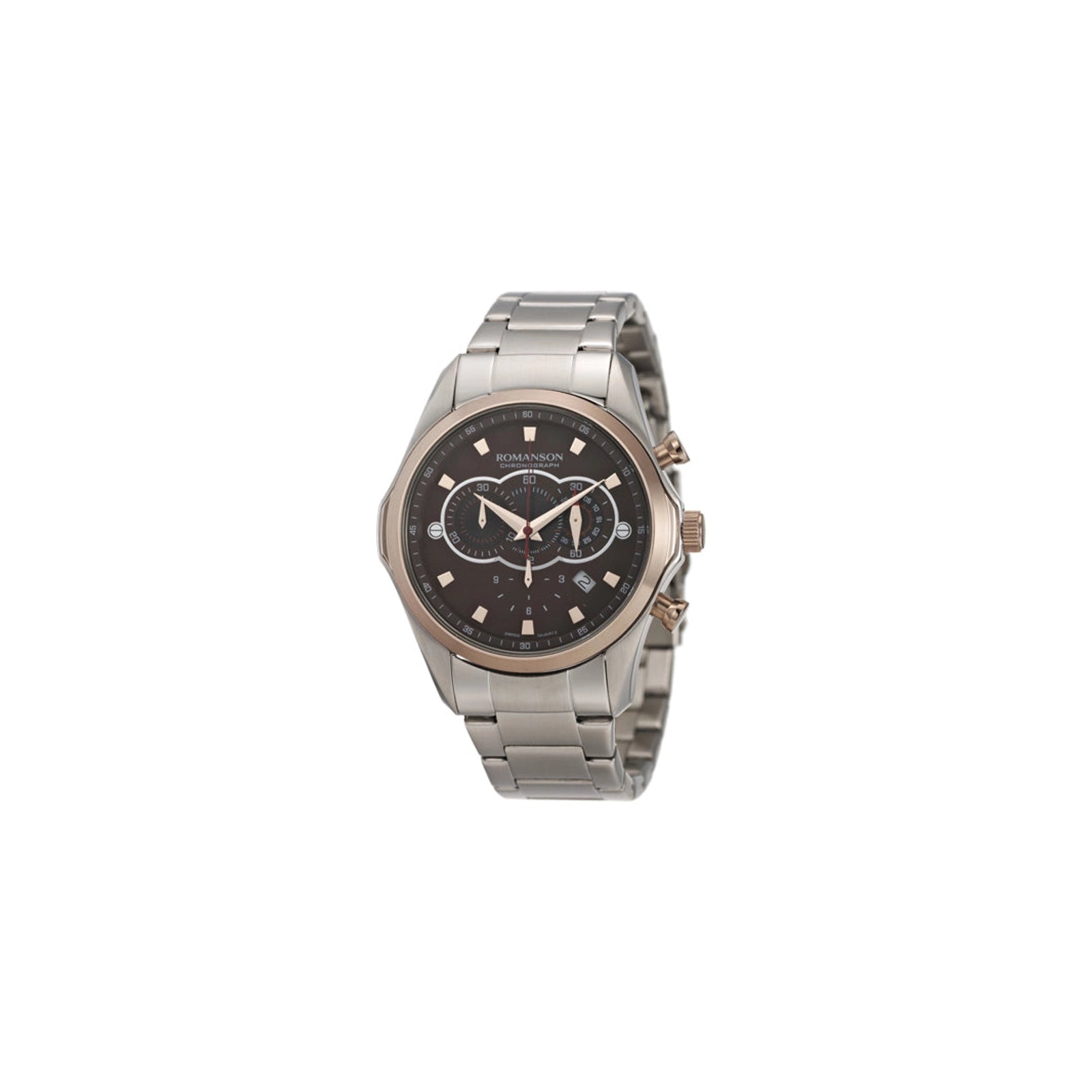 Romanson Sports TM3207HM1JAB6R Mens Watch Chronograph - Romanson Sports TM3207HM1JAB6R Mens Watch Chronograph