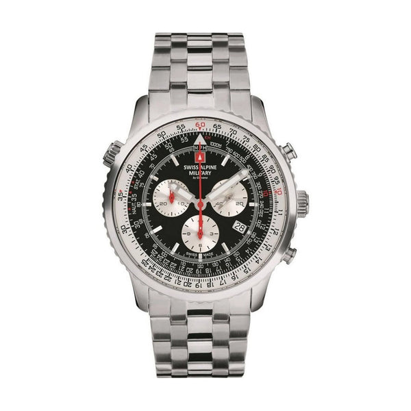 Swiss Alpine Military 7078.9137SAM Mens Watch Chronograph - Swiss Alpine Military 7078.9137SAM Mens Watch Chronograph