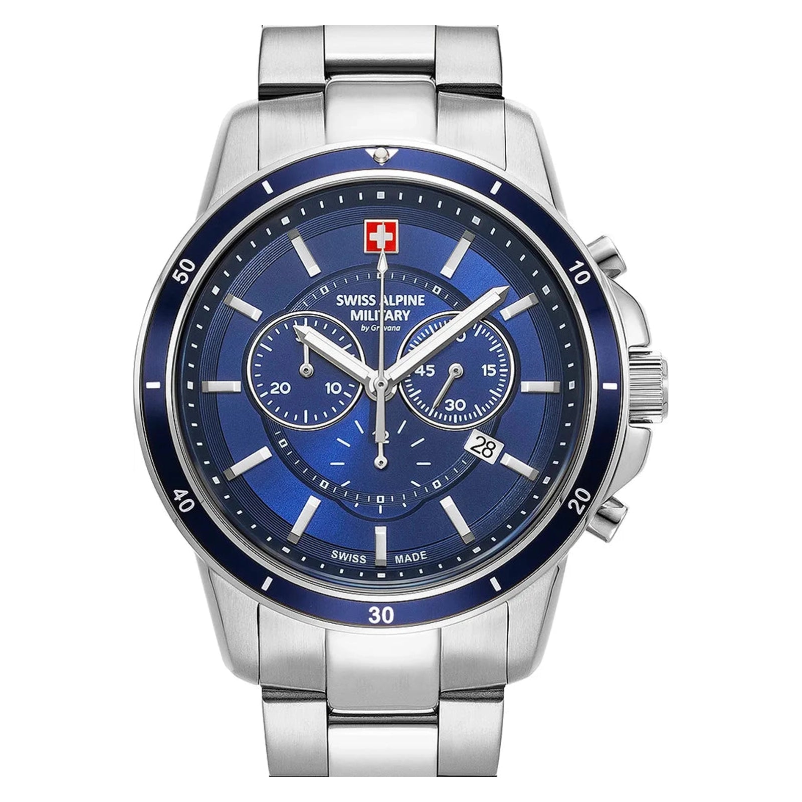 Swiss Alpine Military 7089.9135SAM Mens Watch Chronograph - Swiss Alpine Military 7089.9135SAM Mens Watch Chronograph - View 6